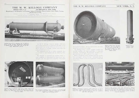 [Сводный каталог оборудования для нефтеперерабатывающих и бензиновых заводов, включая технологический справочник]. Texas: Published by the Refiner and Natural Gasoline Manufacturer; A Gulf Publishing Company Publication, 1936.